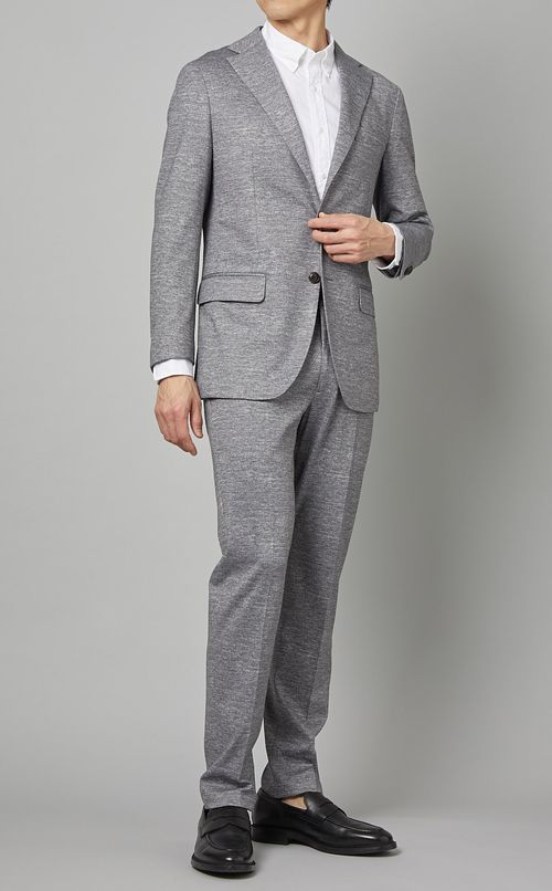 テクニカルプリントジャージジャケット