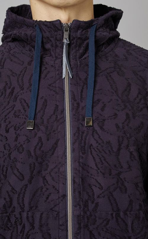 バックカットリーフパーカー