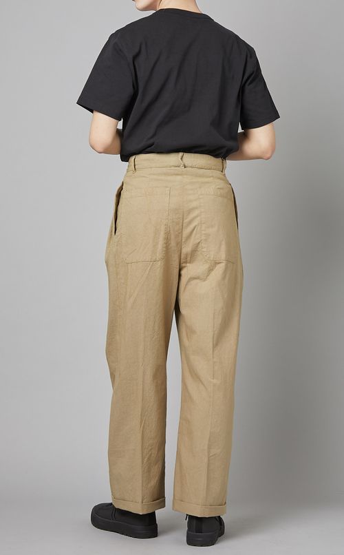 コットンチノパンツ