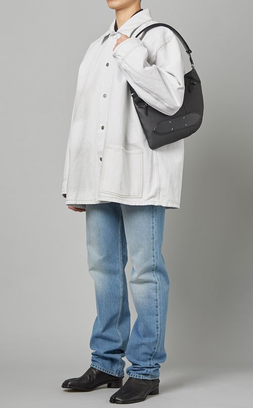 ステッチアイコンショルダーバッグ