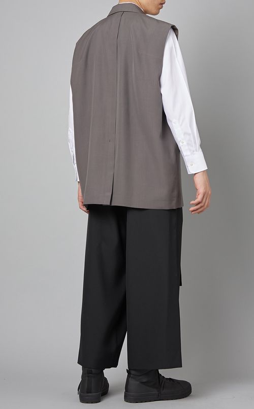 ダブルブレストビッグベスト