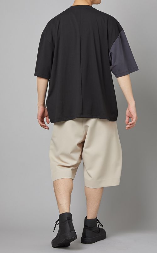 パネルパッチワークTシャツ