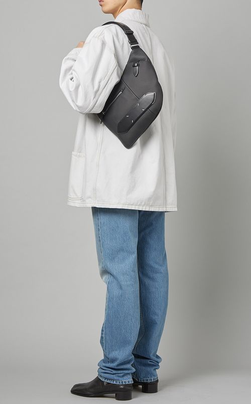 ステッチアイコンショルダーバッグ