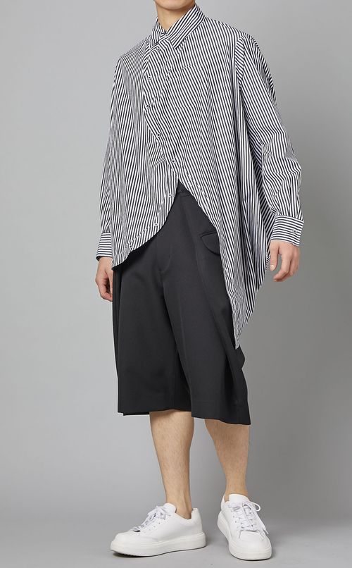 ボールストライプシャツ