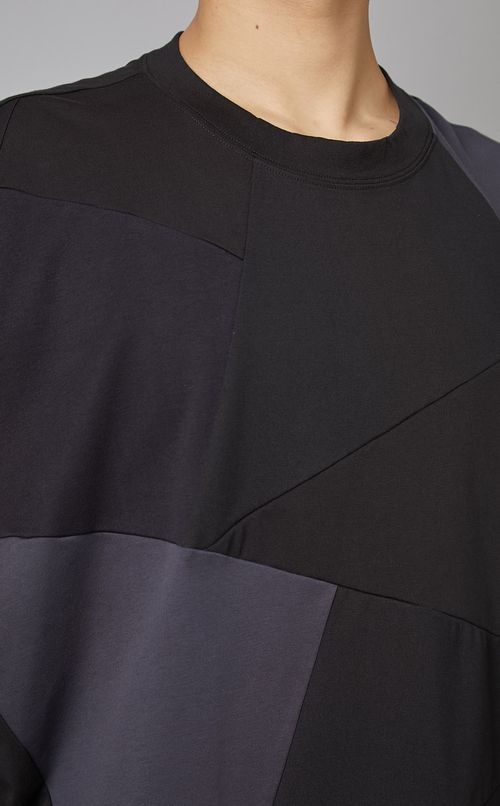 パネルパッチワークTシャツ