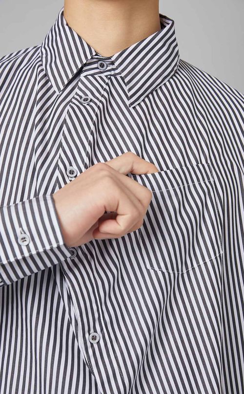 ボールストライプシャツ