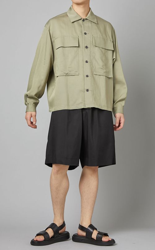 ダブルポケットシャツ