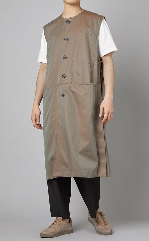 3wayシャンブレーコート