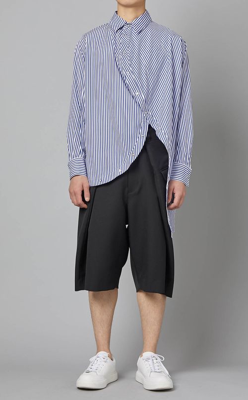 ボールストライプシャツ