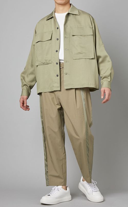 ダブルポケットシャツ