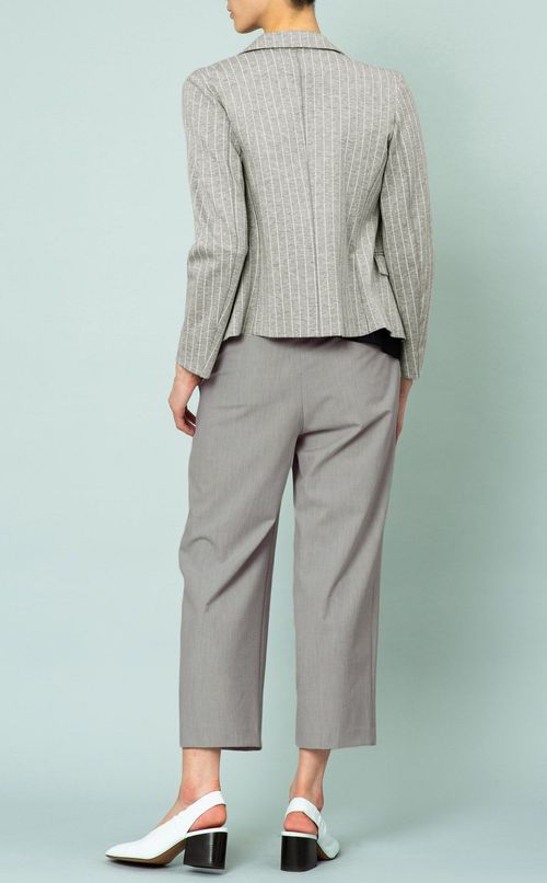 ストライプテーラードジャケット