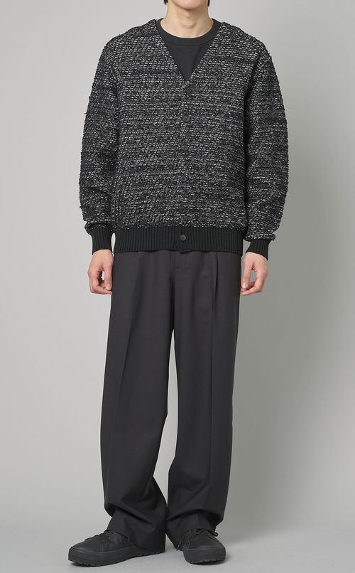 ベーシックツイードカーディガン