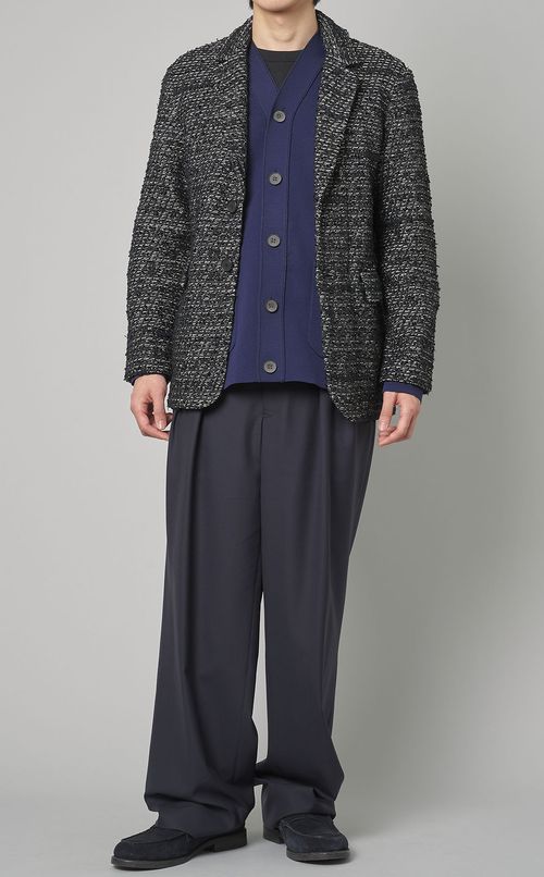 ミラノリブVネックカーディガン