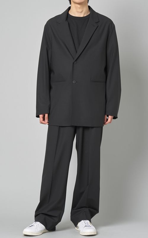 ウールトロ1タックパンツ