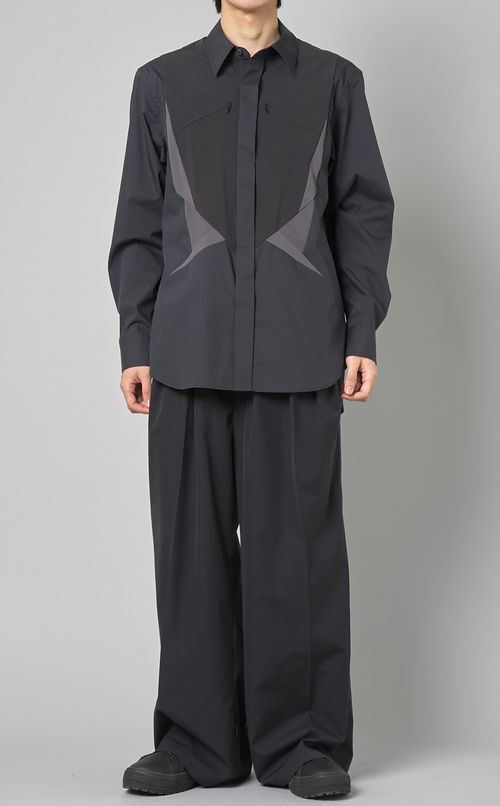 キネティックパターンシャツ