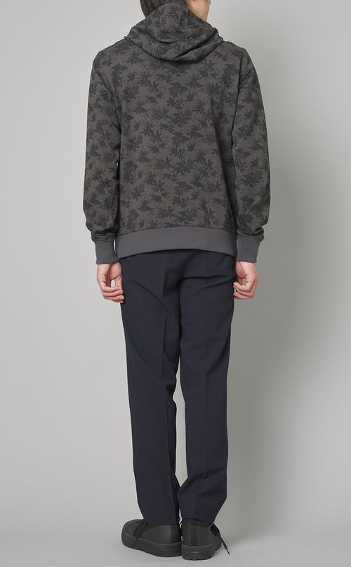 リーフプリントパーカー