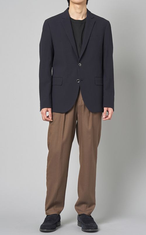 ウールワッシャーテーラードジャケット