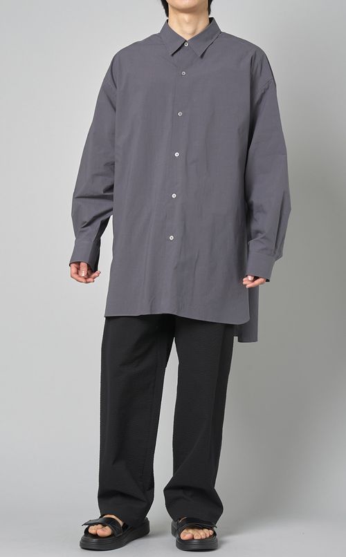 コットンタイプライタービッグシャツ