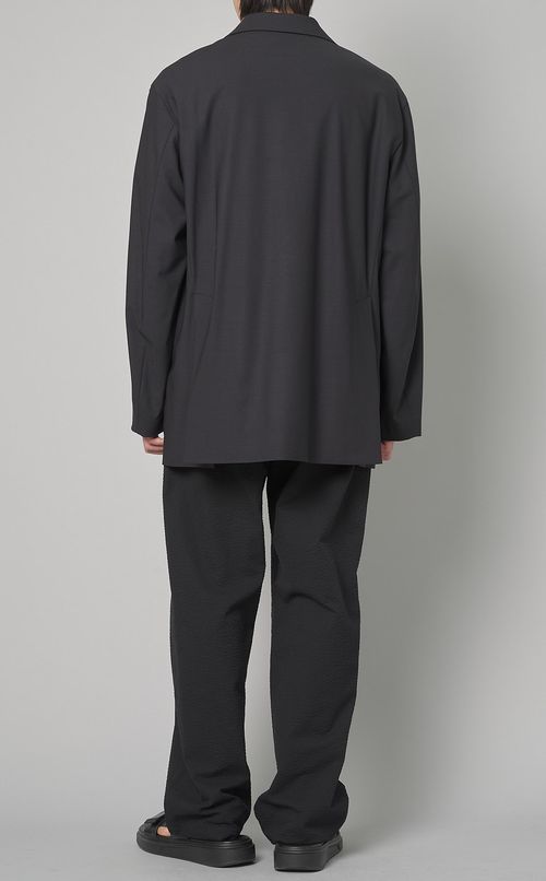 ウールトロミニマルジャケット