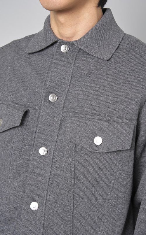 ニットトラッカージャケット