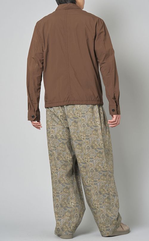 フェザーナイロンジップブルゾン