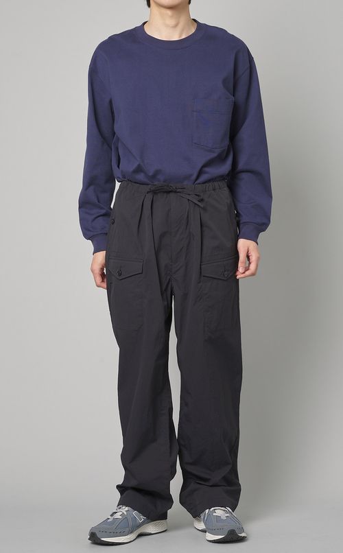 ナイロンエアーポプリンミルパンツ