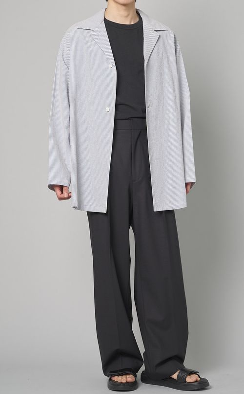 ウールトロ1タックパンツ