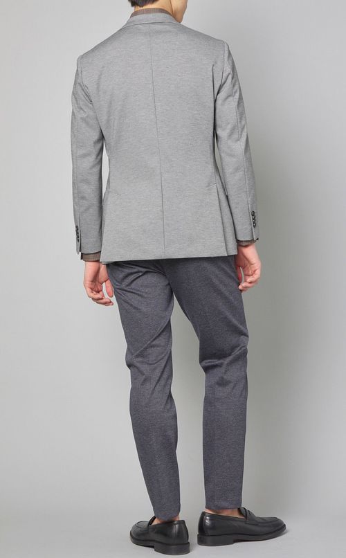 ジャガードジャージジャケット