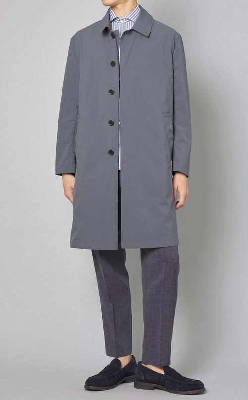 メランジピケテーパードトラウザース