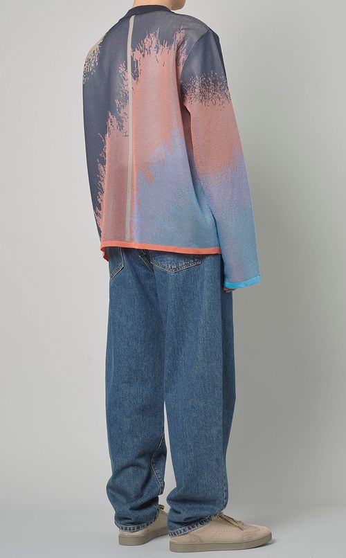 グラデーションライトニット