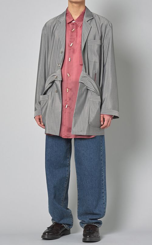 キュプラビッグシャツ