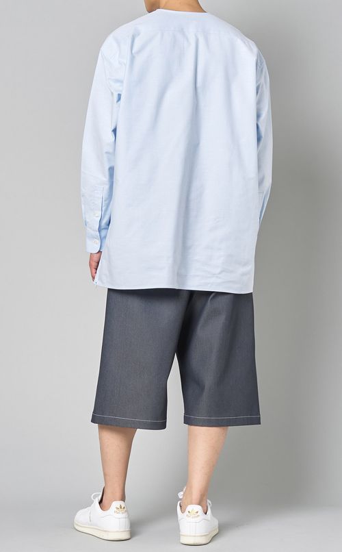 プルオーバークルーネックシャツ