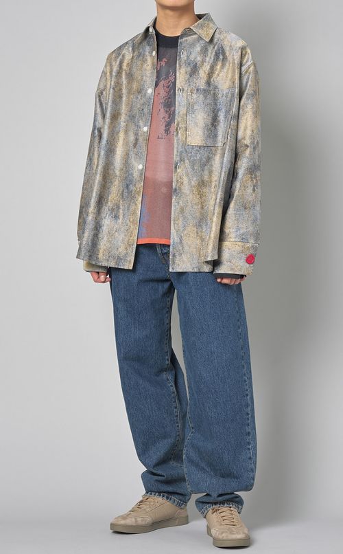 ジャカードヒズシャツ