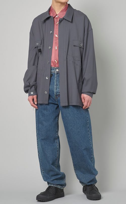 ウールトロシャツジャケット