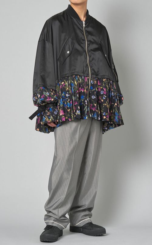 プリンテッドMA-1ジャケット