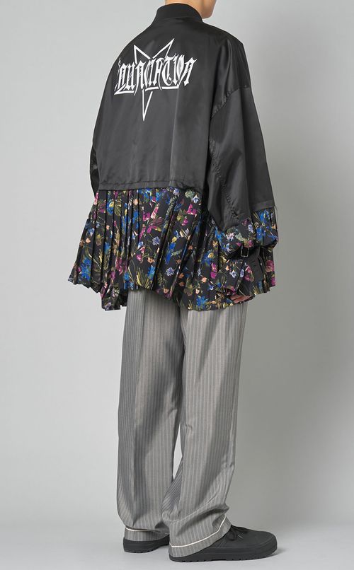 プリンテッドMA-1ジャケット