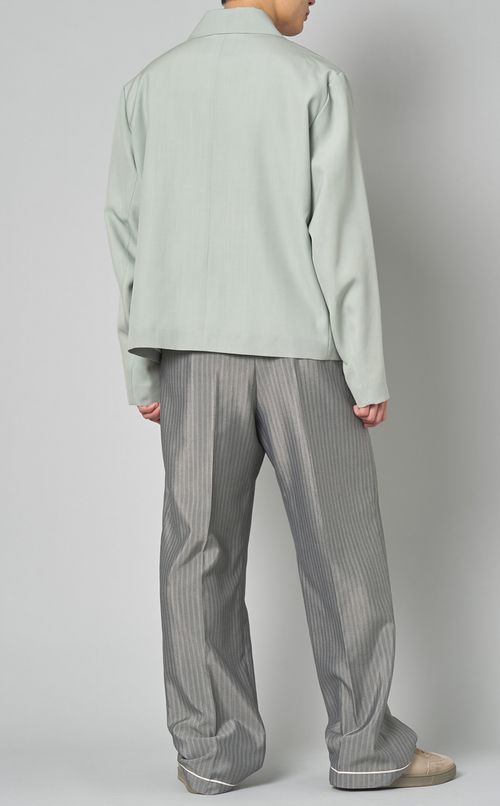 ウールトロピカルペーパーブルゾン