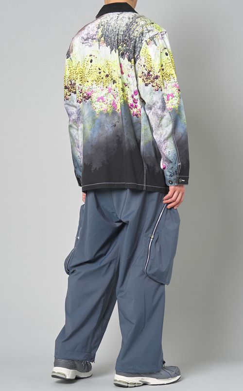 フラワープリントチョアジャケット