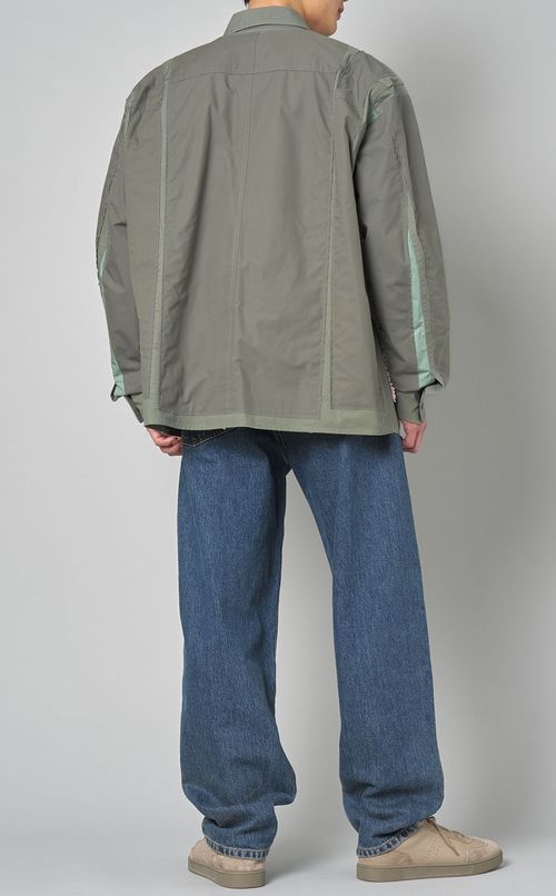 フリルミリタリーシャツ