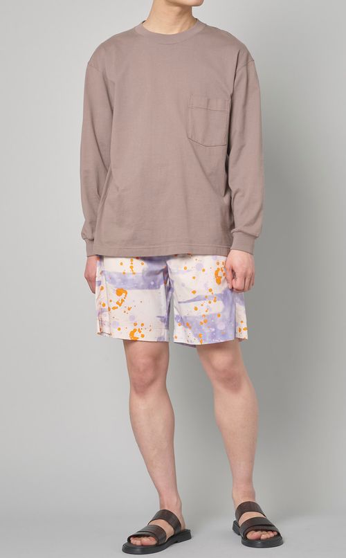 カモフラージュプリントショーツ