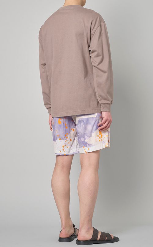 カモフラージュプリントショーツ