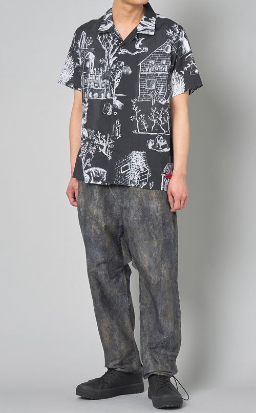 ジャカードイージーパンツ