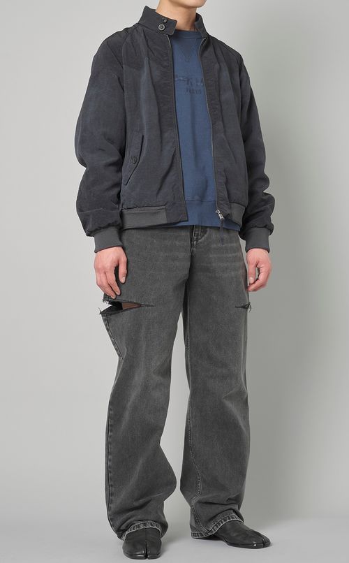 ナイロンキャンバススポーツジャケット