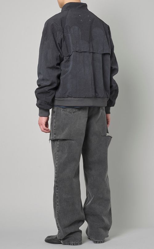 ナイロンキャンバススポーツジャケット