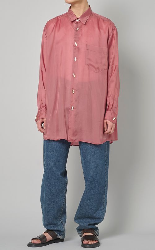 キュプラビッグシャツ