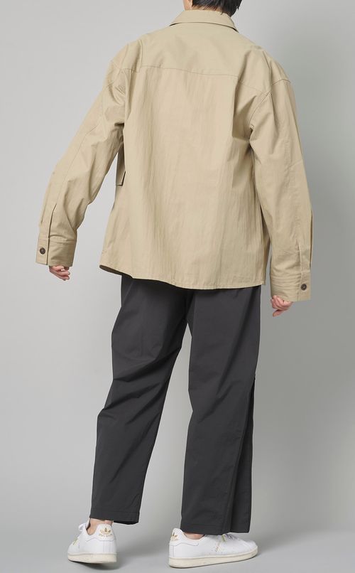 コットンミリタリーシャツ