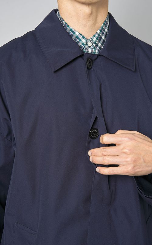 ワイドステンカラーコート