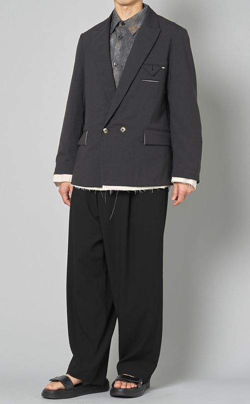 ワイド2タックパンツ