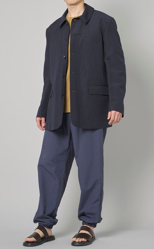 ラウンドカラージャケット