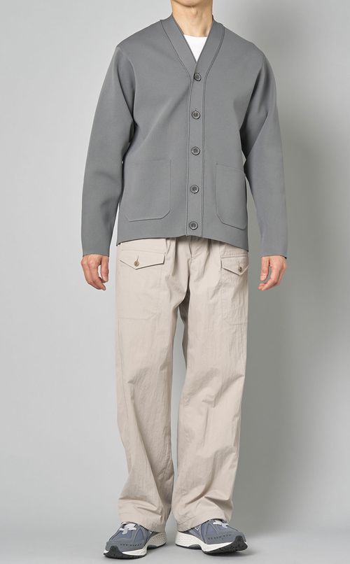 ミラノリブVネックカーディガン